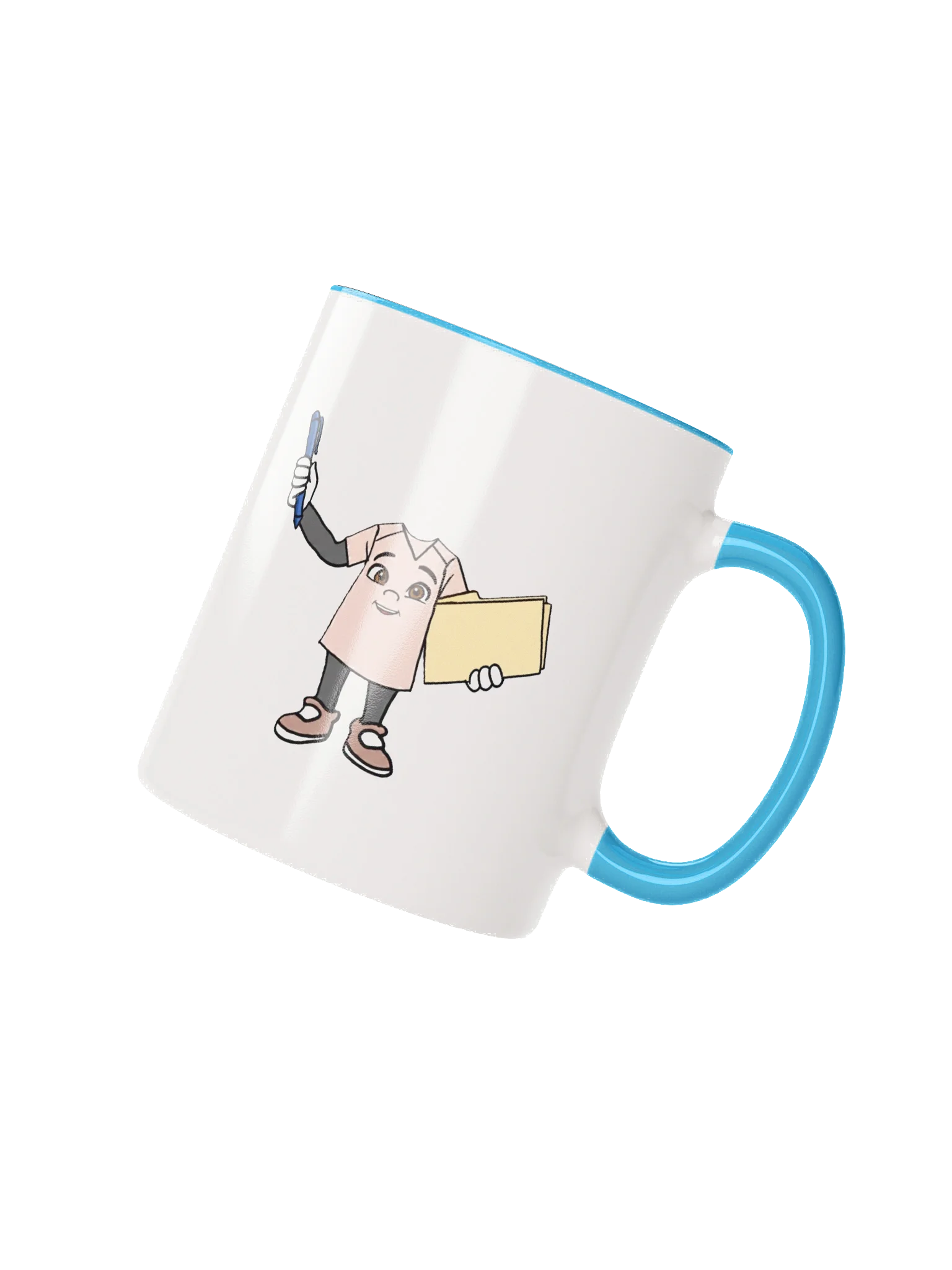 Clara Chartcheck Ceramic Mug product image (3)