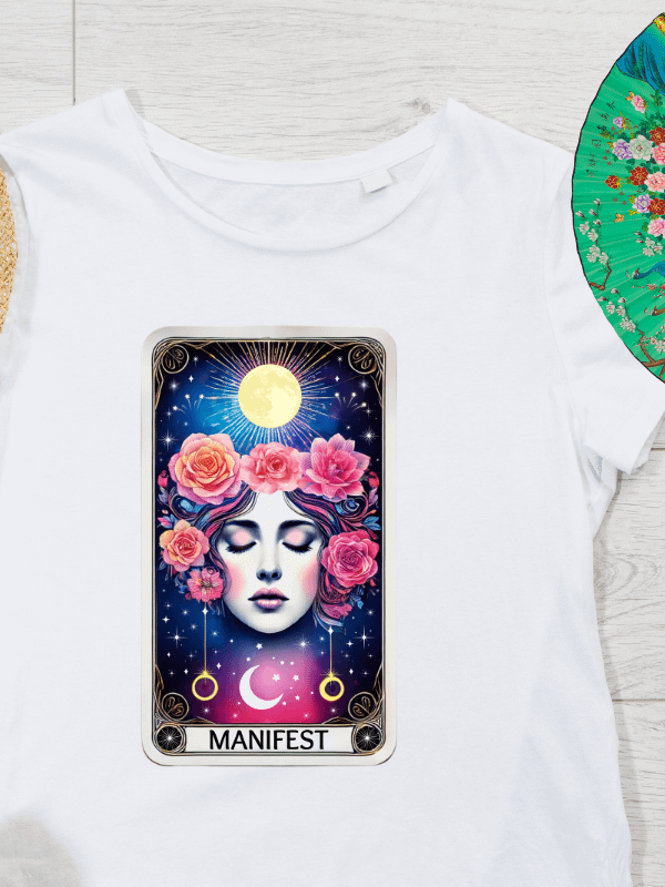Manifest ~ Tarot Card T-shirt product image (3)