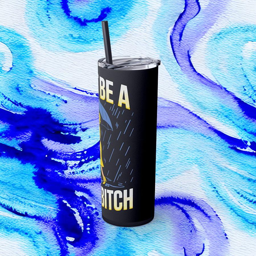 Funny Retro Salty Bitch Tumbler Wrap PNG, Don’t Be A Salty Bitch Sublimation Design, Sarcastic Rain Girl Vintage Tumbler Wrap PNG product image (3)
