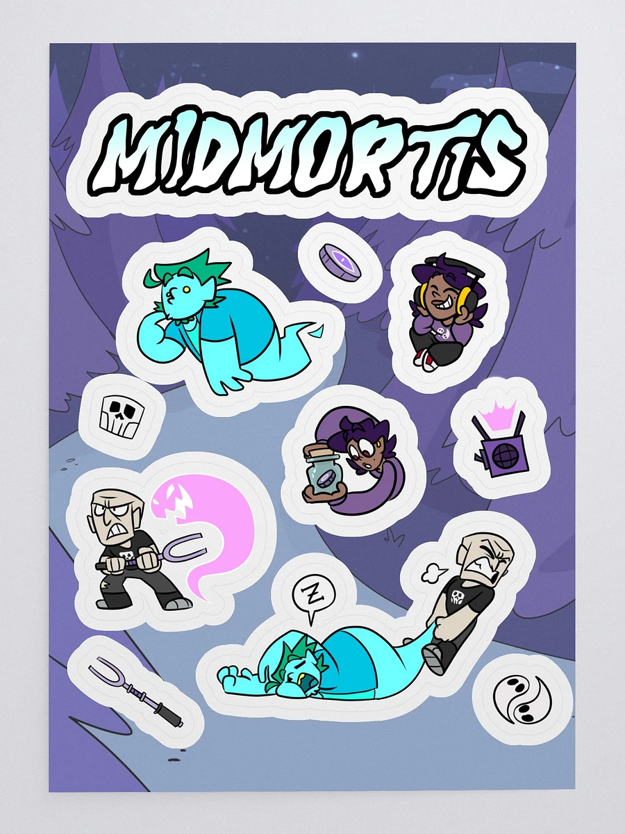 MIDMORTIS STICKERSHEET! product image (3)