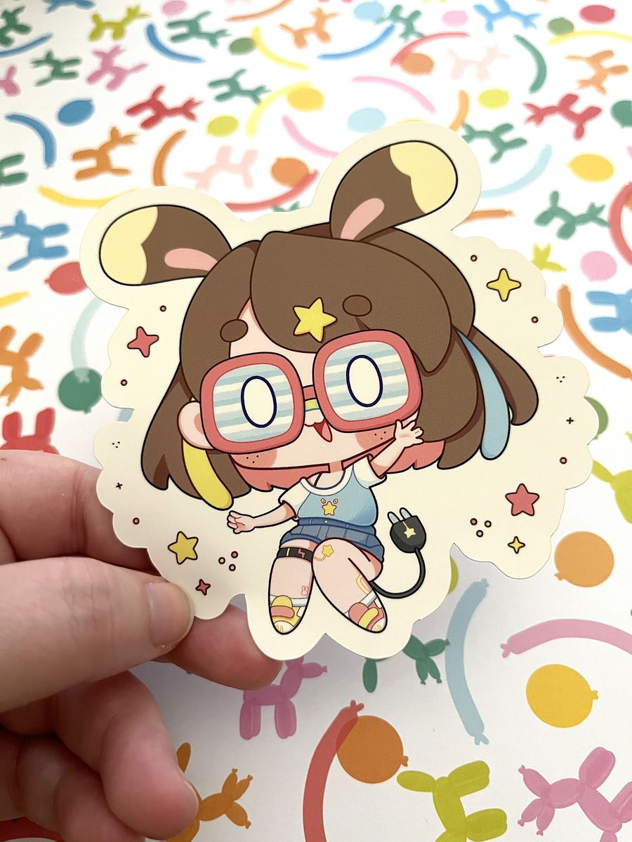 Chibi Rae Vinyl Sticker product image (4)