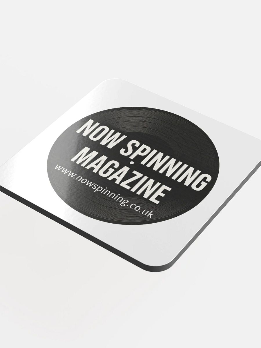 Now Spinning Magazine Coaster product image (4)
