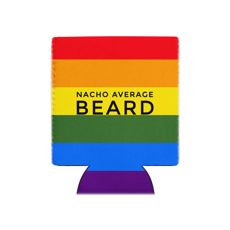 Coozie Can Cooler (Design: Nacho Average Beard) product image (1)