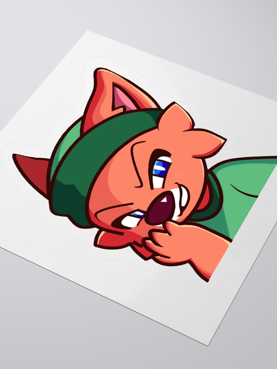 Smirking Dusty Sticker product image (9)