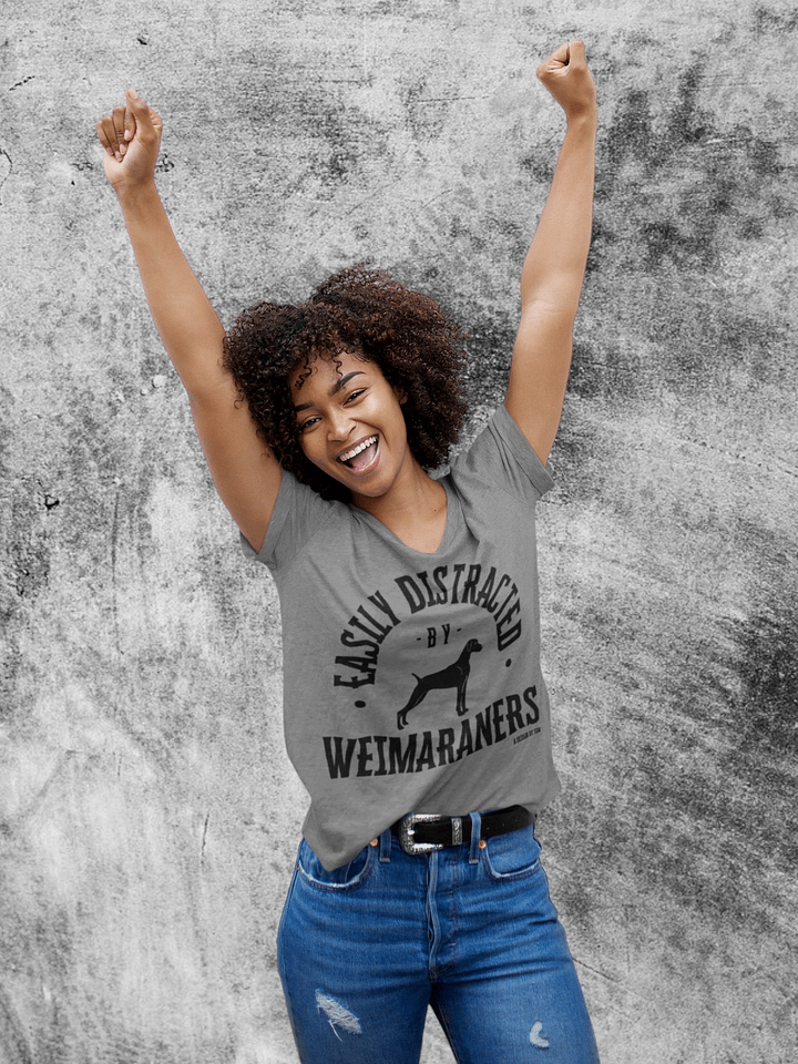 Easily Distracted - Bella+Canvas Triblend Short Sleeve T-Shirt product image (1)