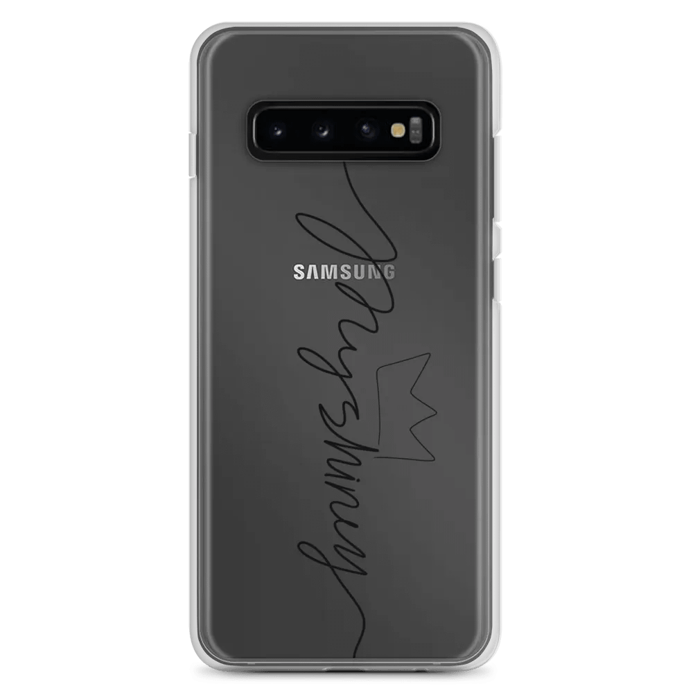 MySHINEy Clear Samsung Case (Black Ver.) product image (7)