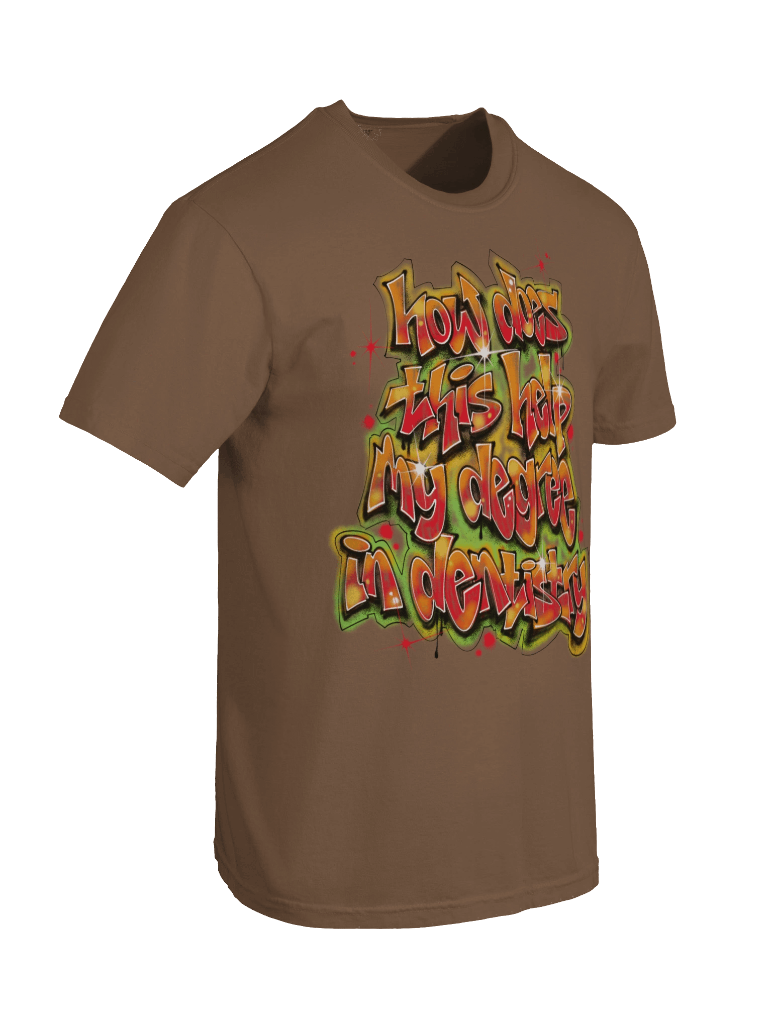 Dentistry Degree Graffiti Tee (Unisex) product image (44)