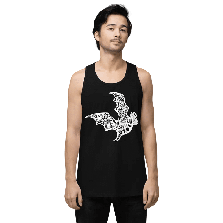 Floral Bat Tank product image (1)