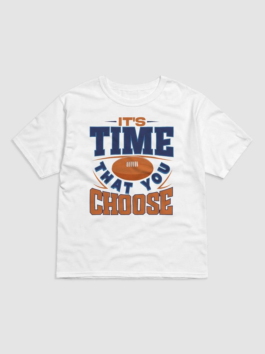 It's Time That You Choose Iconic Tee | Blue Time product image (1)