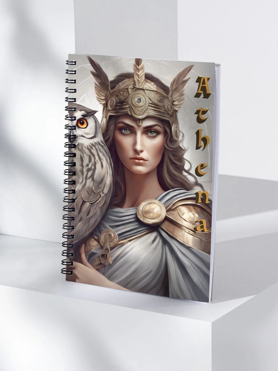 Greek Goddess Athena Notebook product image (4)