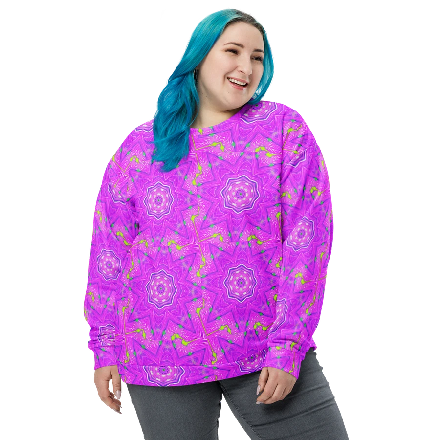 That Abstract Pink Neon Star Unisex Sweatshirt product image (7)