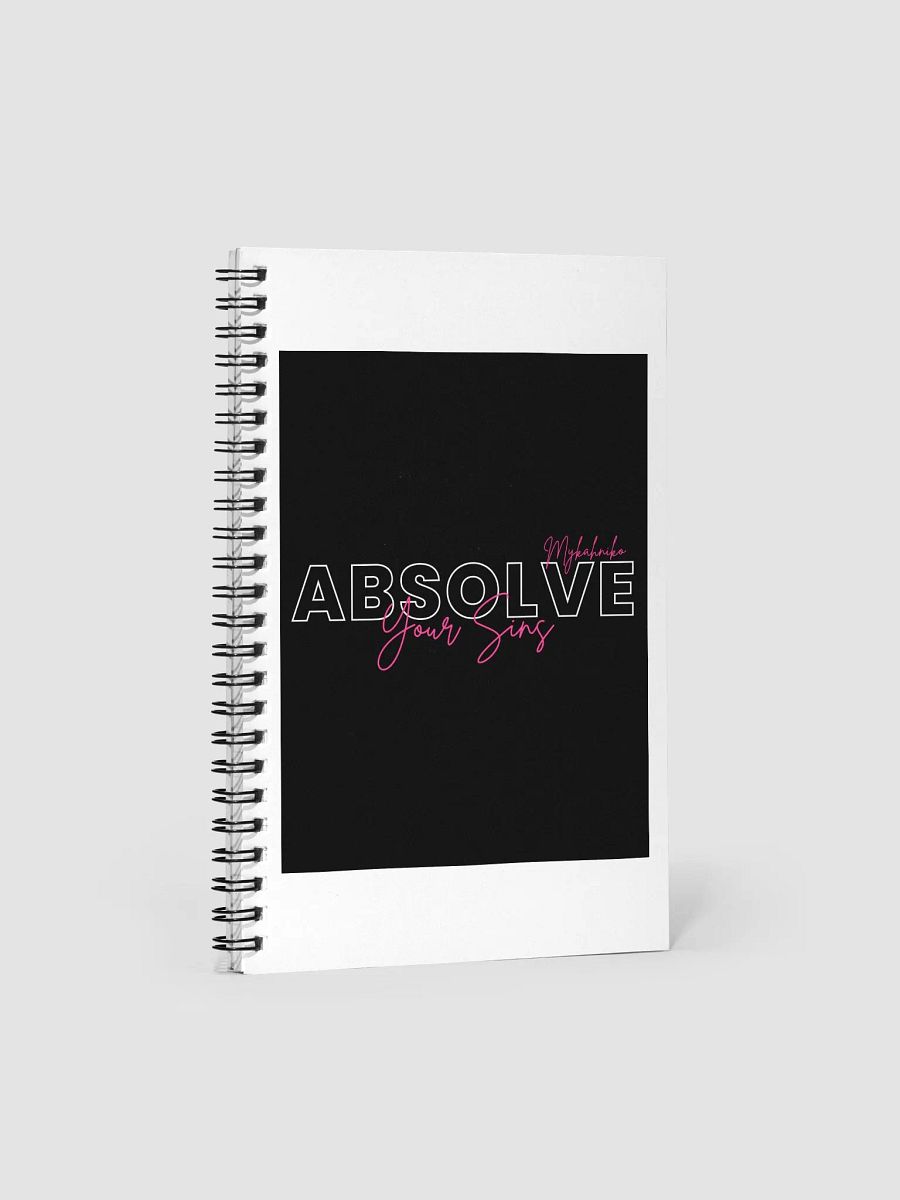 Absolve your Sins Notebook product image (1)