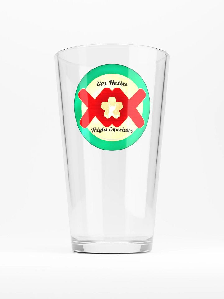 Dos Hexies Pint Glass product image (1)