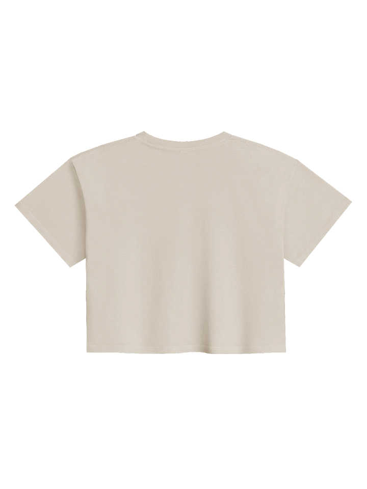 Boho Floral Crop Top Tee – Cottagecore Wildflower Style product image (2)