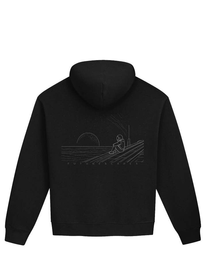 Alone - Line Art Premium Oversized Hoodie product image (5)