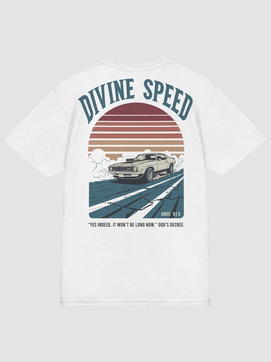 Divine Speed Retro Amos 9:13 Heavyweight Tee product image (4)