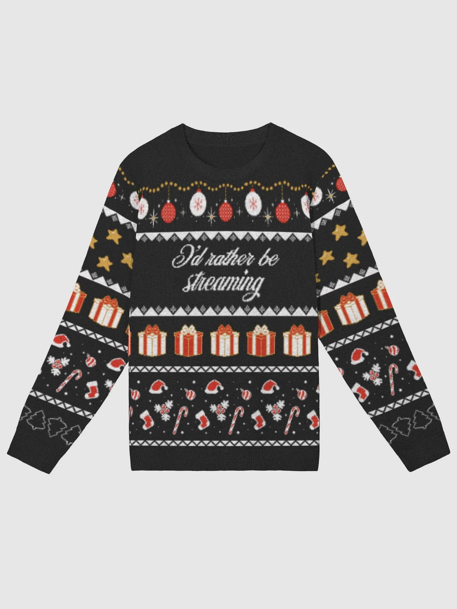 I'd rather be streaming Sweater product image (1)