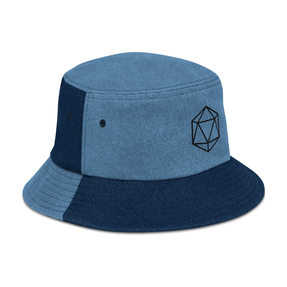 Black Minimalist d20 - Bucket Hat product image (3)
