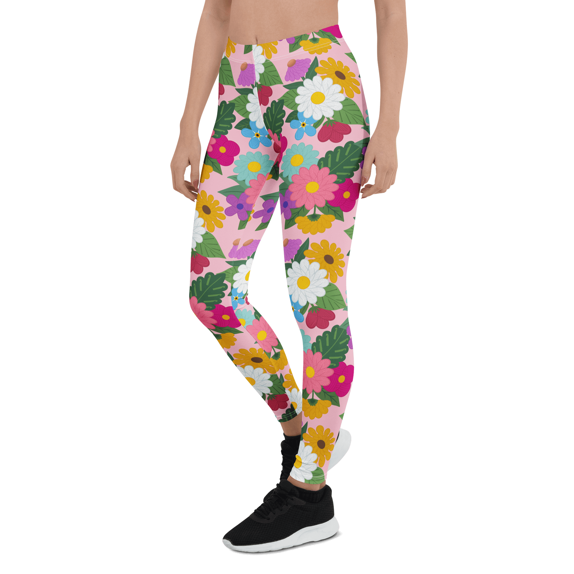 Floral Yarn Print Leggings product image (4)