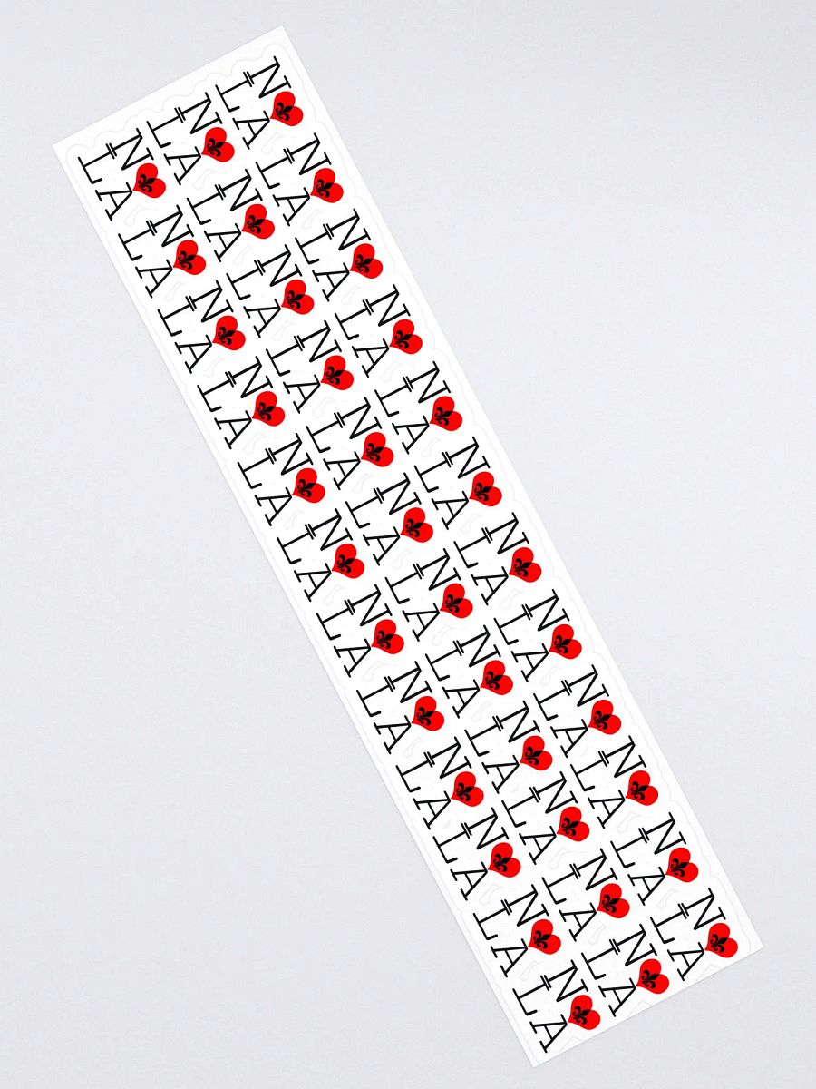 I LOVE NOLA **LEGACY STICKER** (LONG) product image (2)