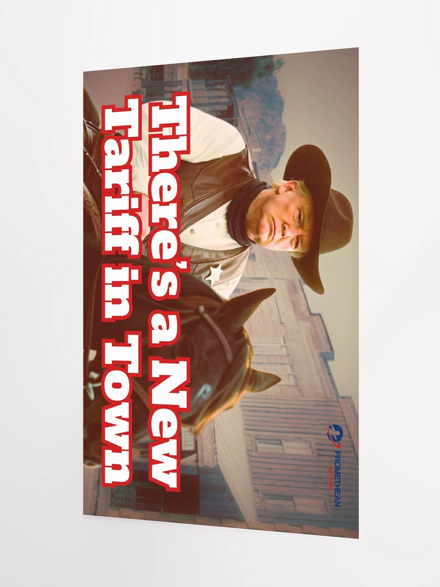 New Tariff in Town - Poster Street Deployment Sign product image (9)