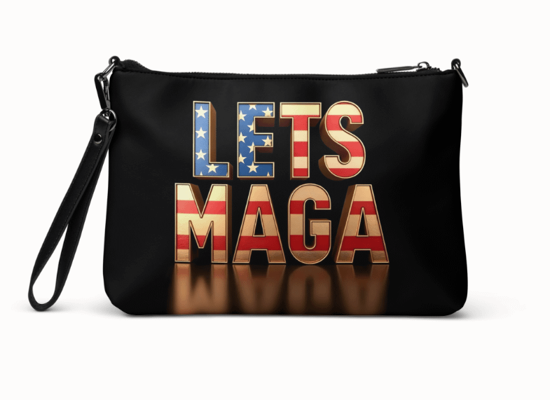 Patriotic Lets Maga Crossbody Bag product image (5)