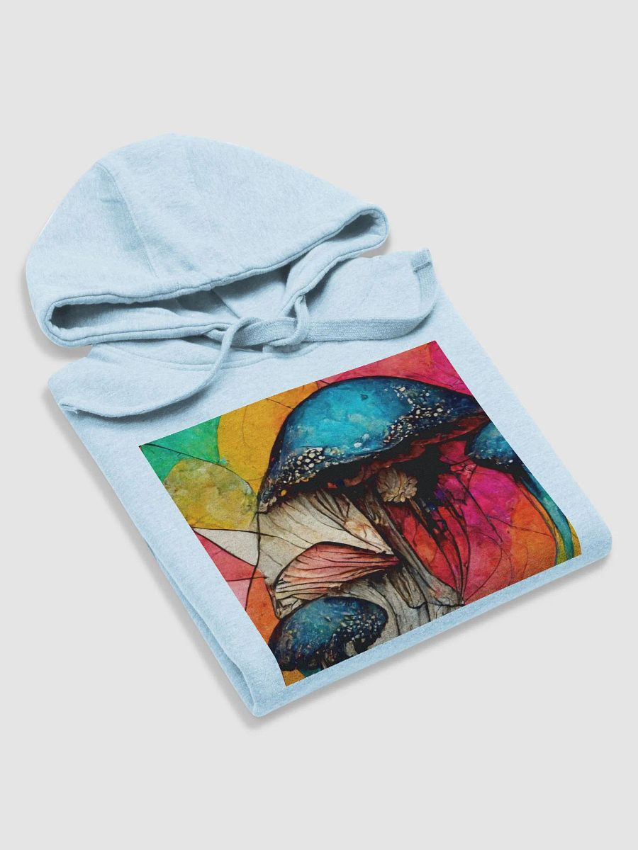 Mushrooms Cozy Cotton Blend Unisex Hoodie product image (5)