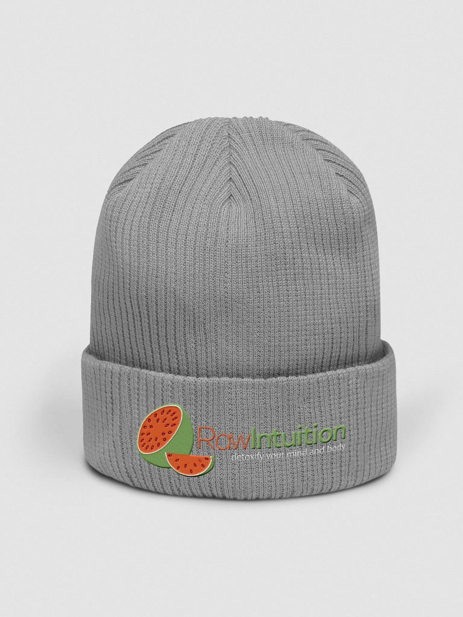 Watermelon Slice Logo Organic Beanie product image (1)