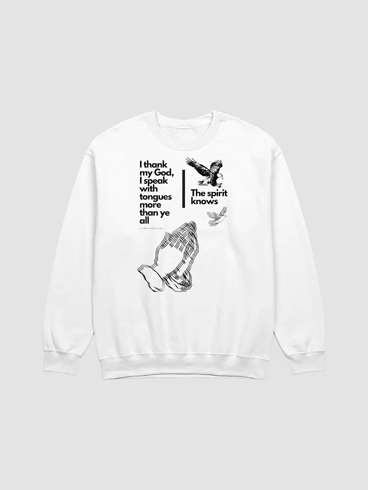 Speaking in tongues Sweatshirt Crew neck Unisex product image (1)