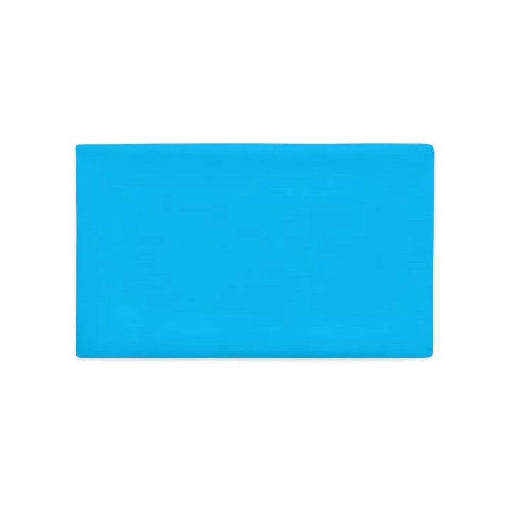 Blue Color Block Pillow Case product image (2)