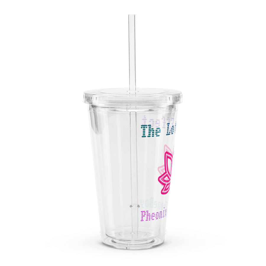 Lotus Effect Clear Travel Cup w/Straw product image (3)