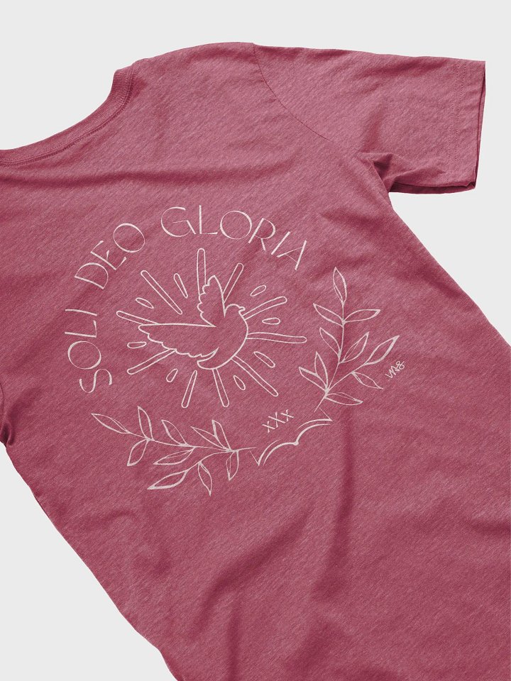 Soli Deo Gloria [Ivory] (Bella+Canvas Supersoft T-Shirt) product image (1)