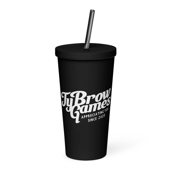 TBG Insulated Tumbler w/ Straw product image (1)