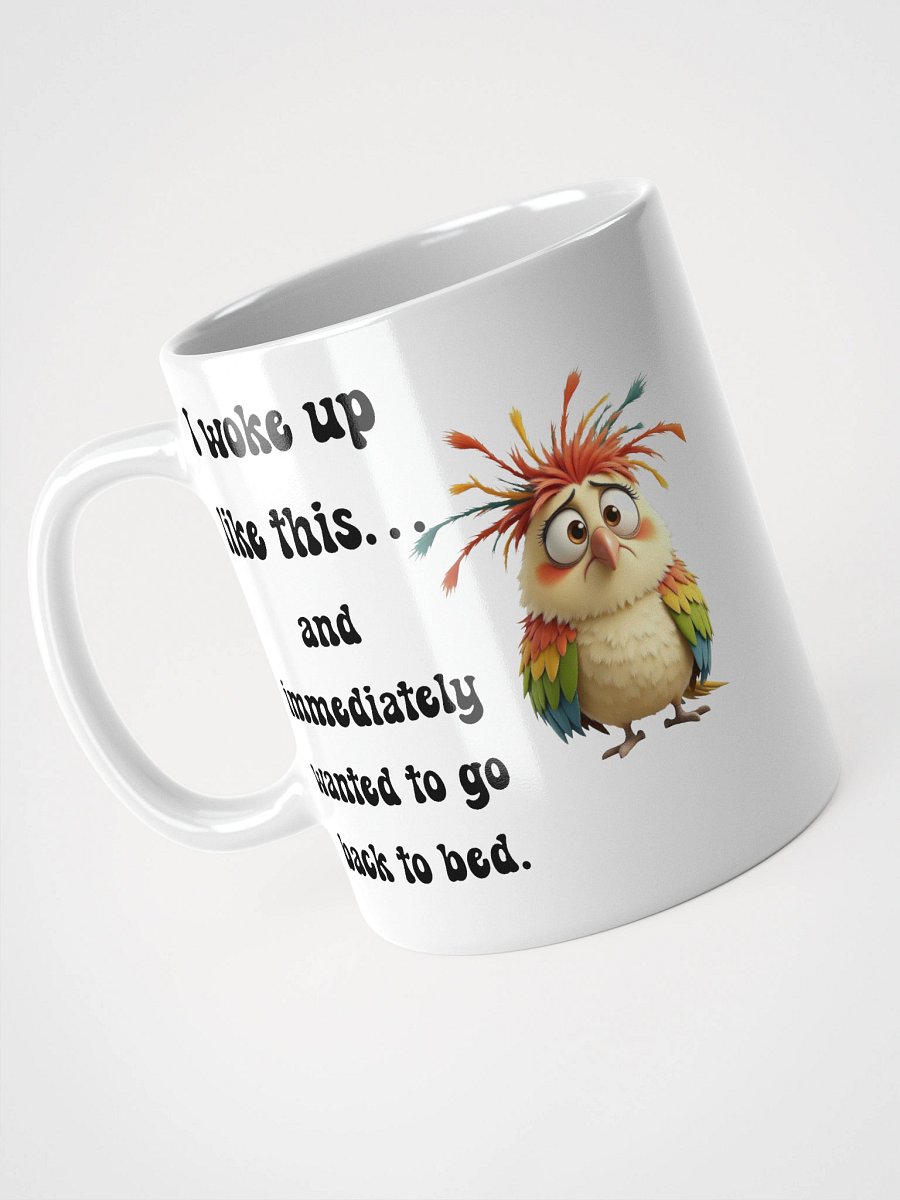 Flustered Featherball – Colorful Cartoon Bird product image (3)
