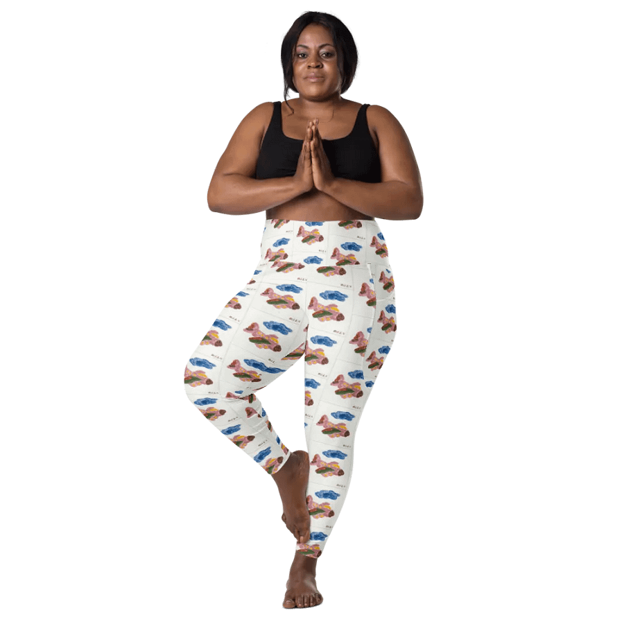 Kid Airplane (All-Over Print Leggings with Pockets) product image (11)
