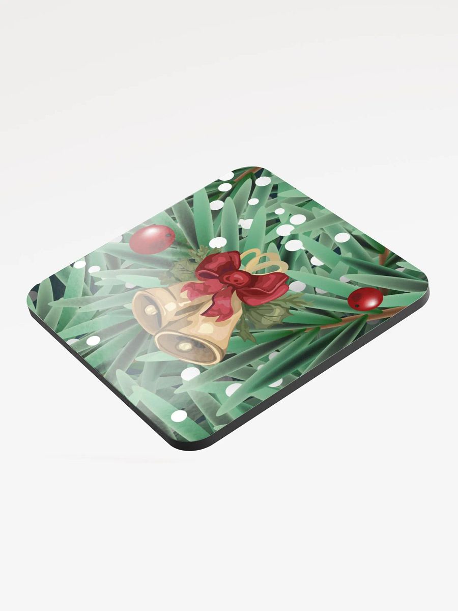 Festive Bells Cork Coaster Set gift for entertainers moms colleagues friends product image (3)