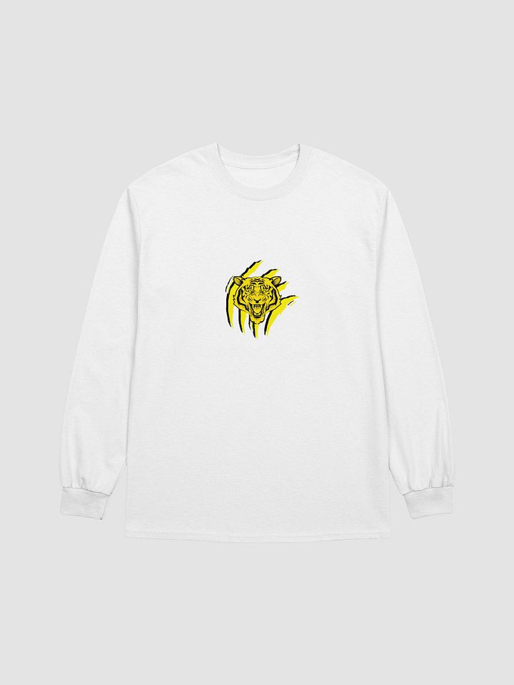 Camiseta de manga larga con diseño de tigre rugiente product image (1)