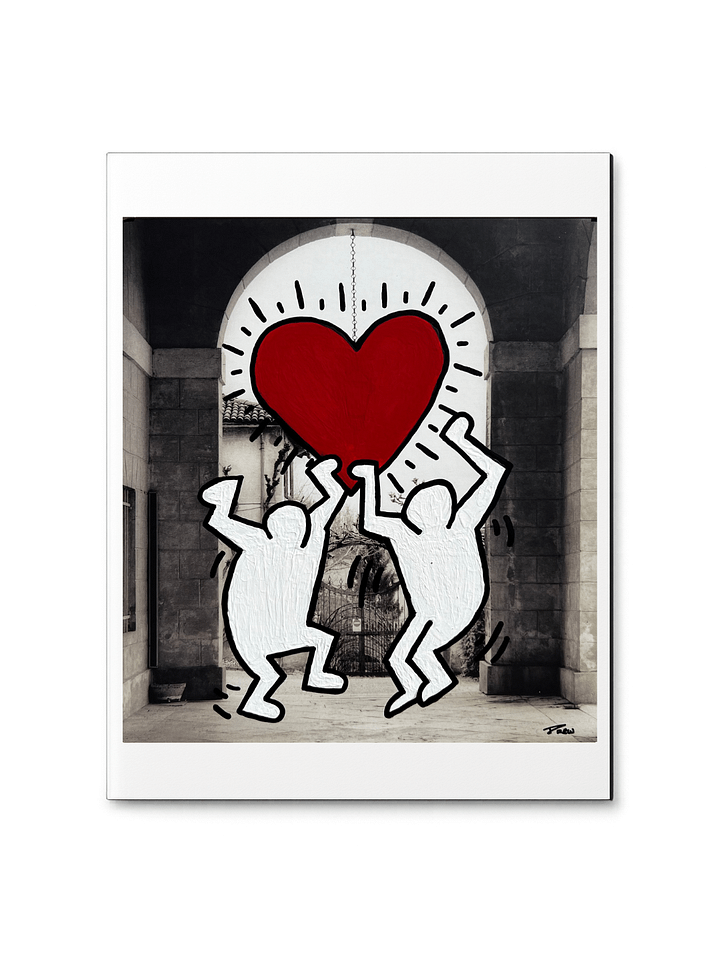 “Haring Heart" Art Print product image (1)