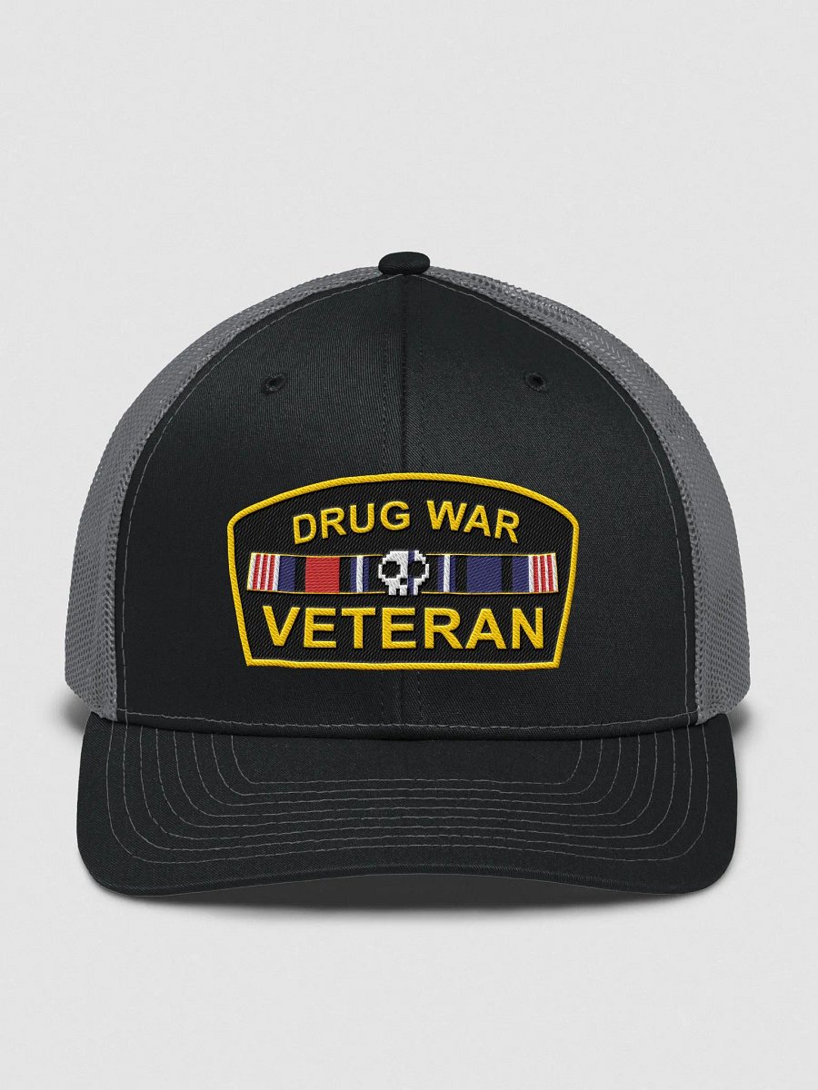 Veteran's Drug War Trucker Hat product image (2)
