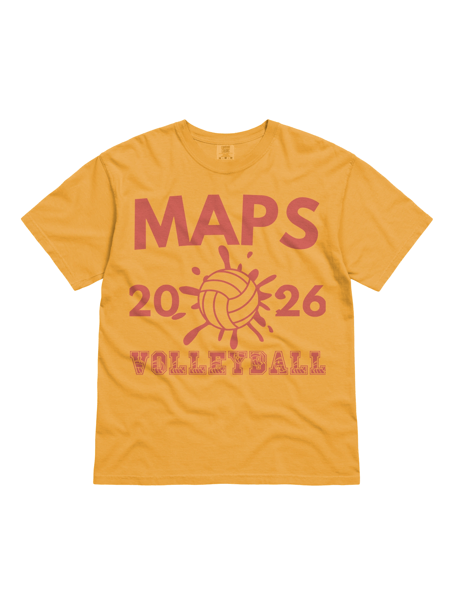 2026 MAPS Varsity Volleyball Heavyweight Tee product image (1)