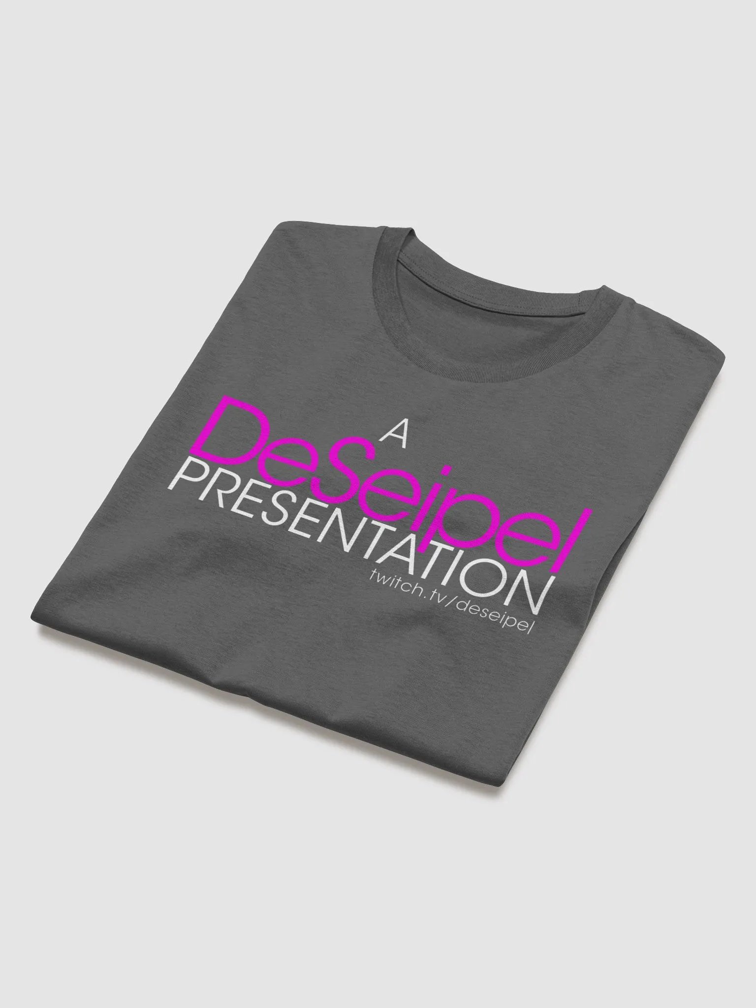 A DESEIPEL PRESENTATION T SHIRT (dark) product image (2)