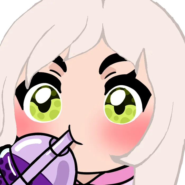 Boba Emote - Blonde Hair, Fair Skin, Green Eyes product image (1)