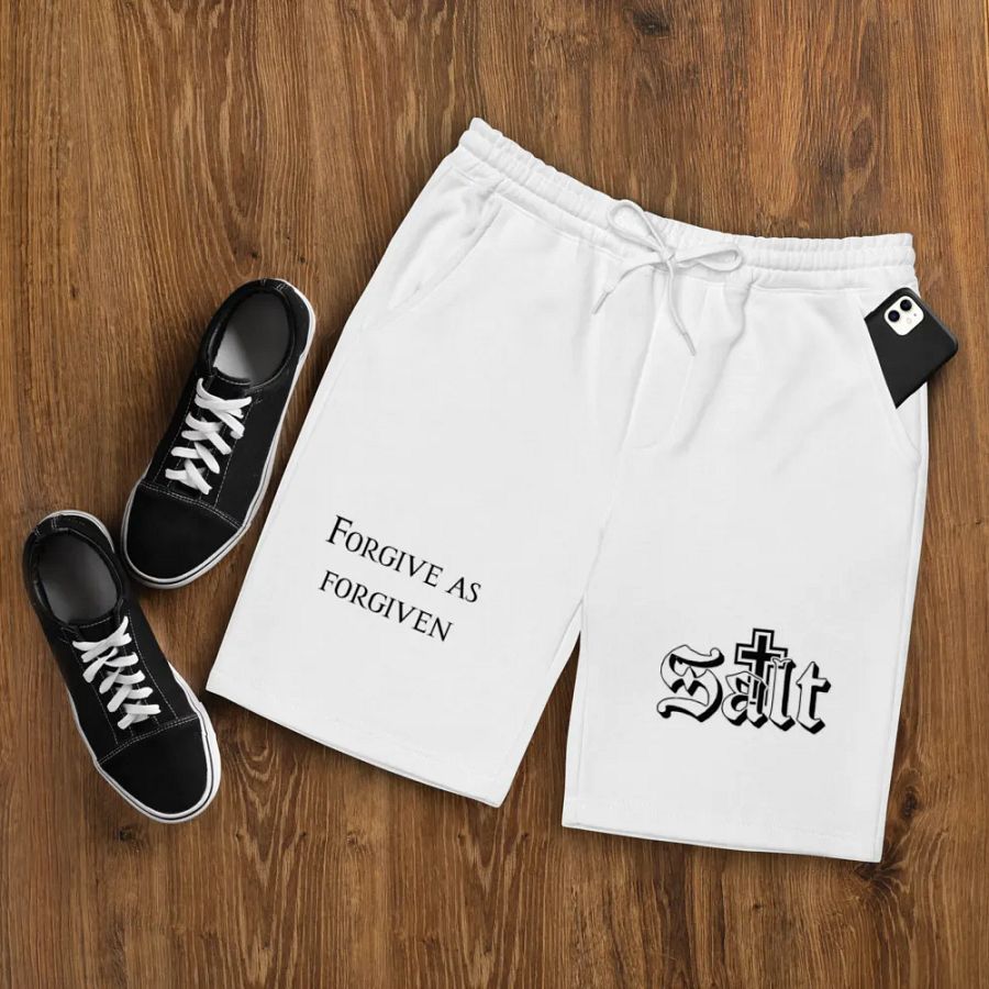 Rep Your Faith, Spread Kindness: Forgiven + Free Fleece Shorts product image (12)