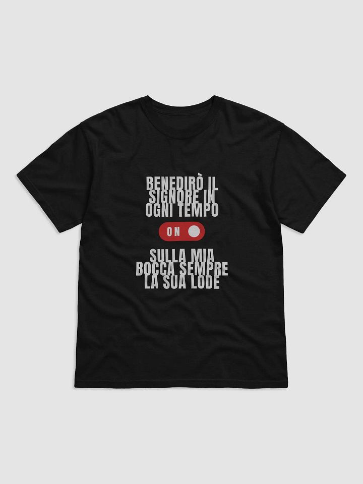 T-shirt (Benedirò - scritta bianca) product image (1)