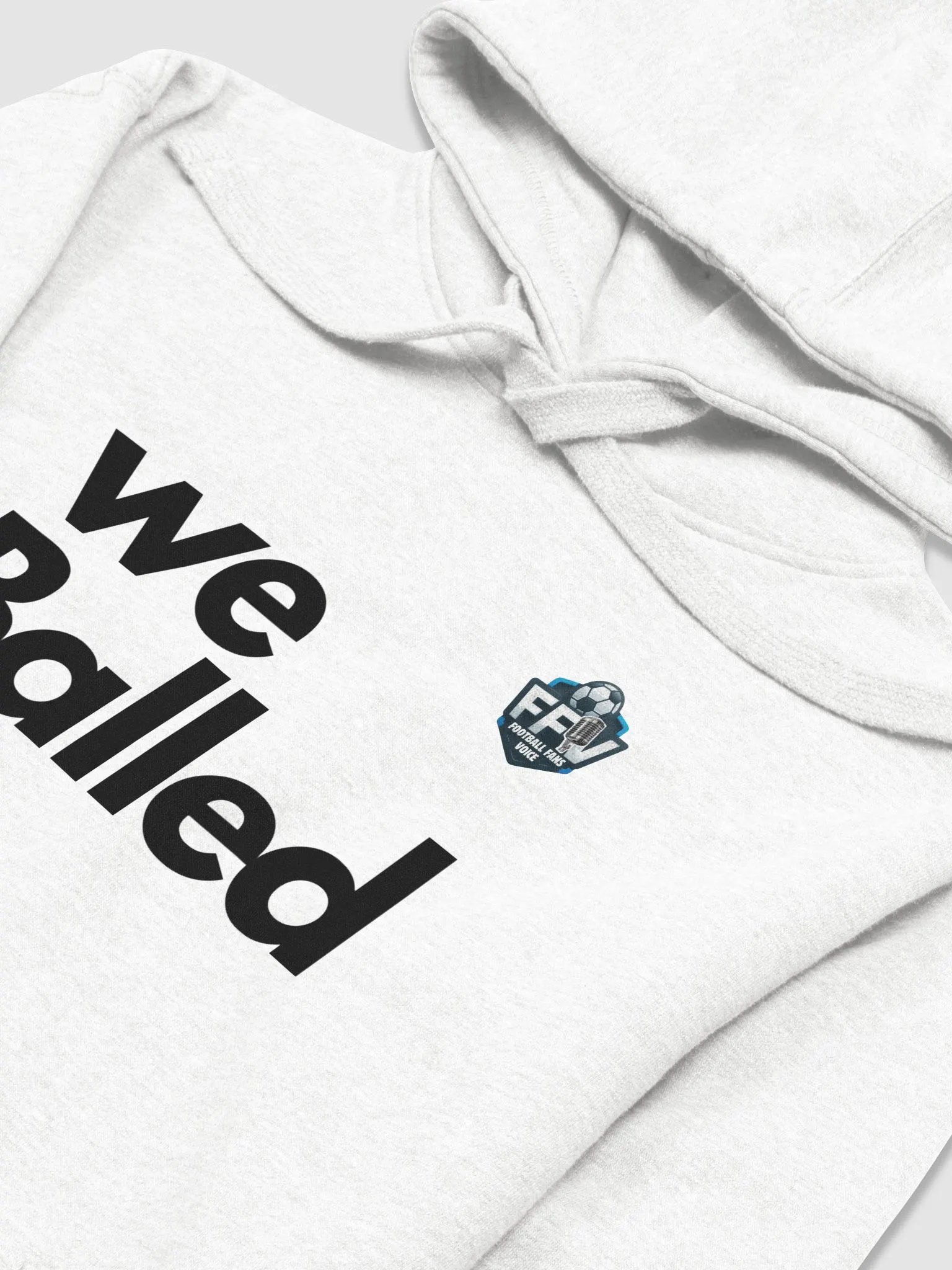 We Balled Unisex Hoodie White product image (3)