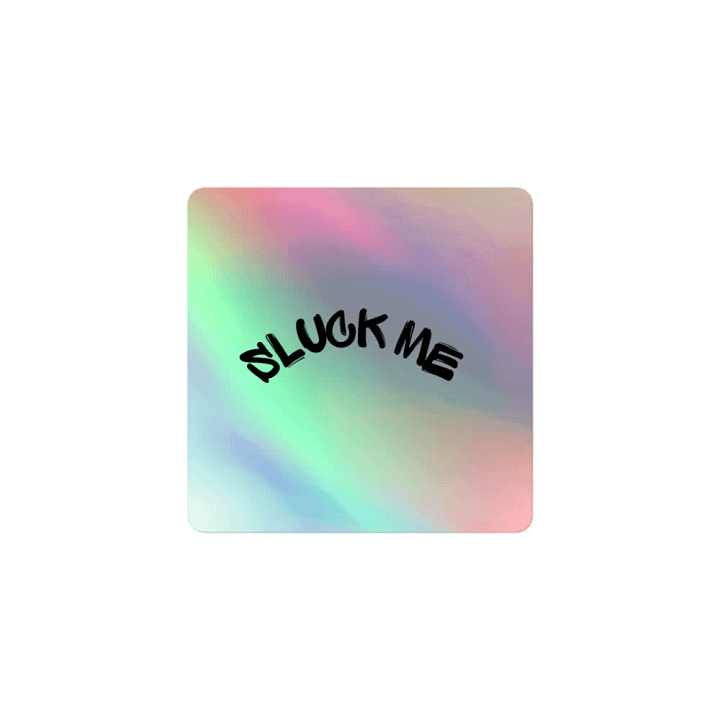 SLUCK ME STICKER product image (1)