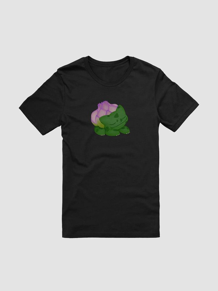 Lotus Frog T-Shirt (Black) product image (2)