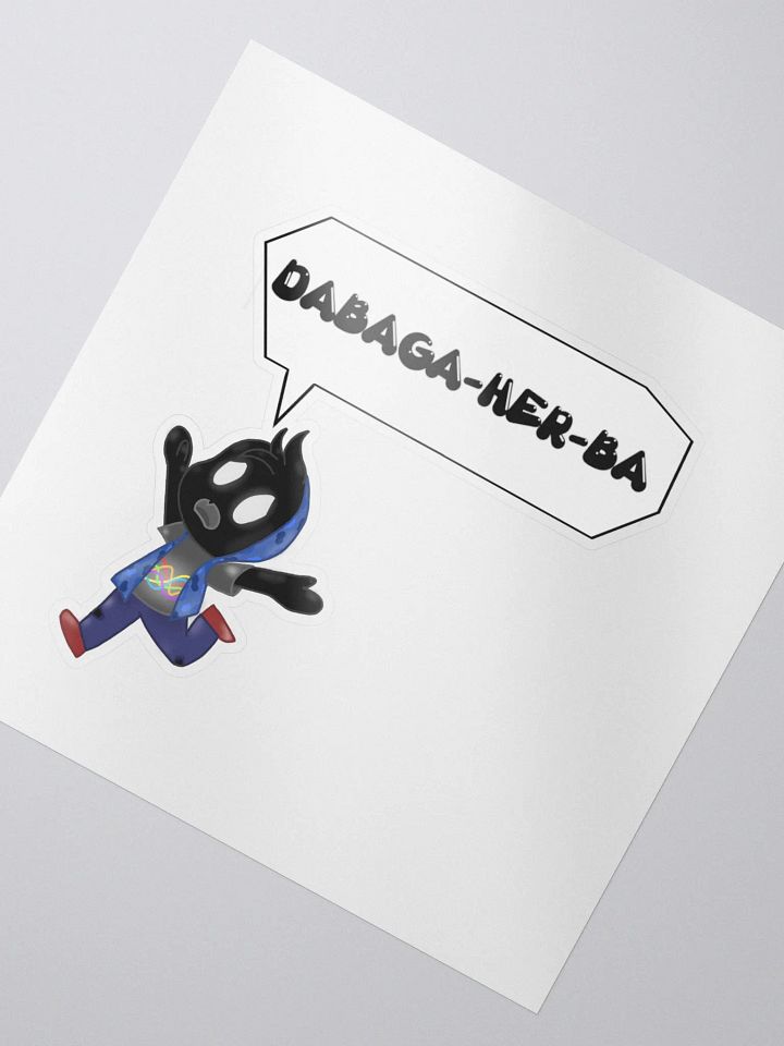 Scared Az' Sticker product image (2)