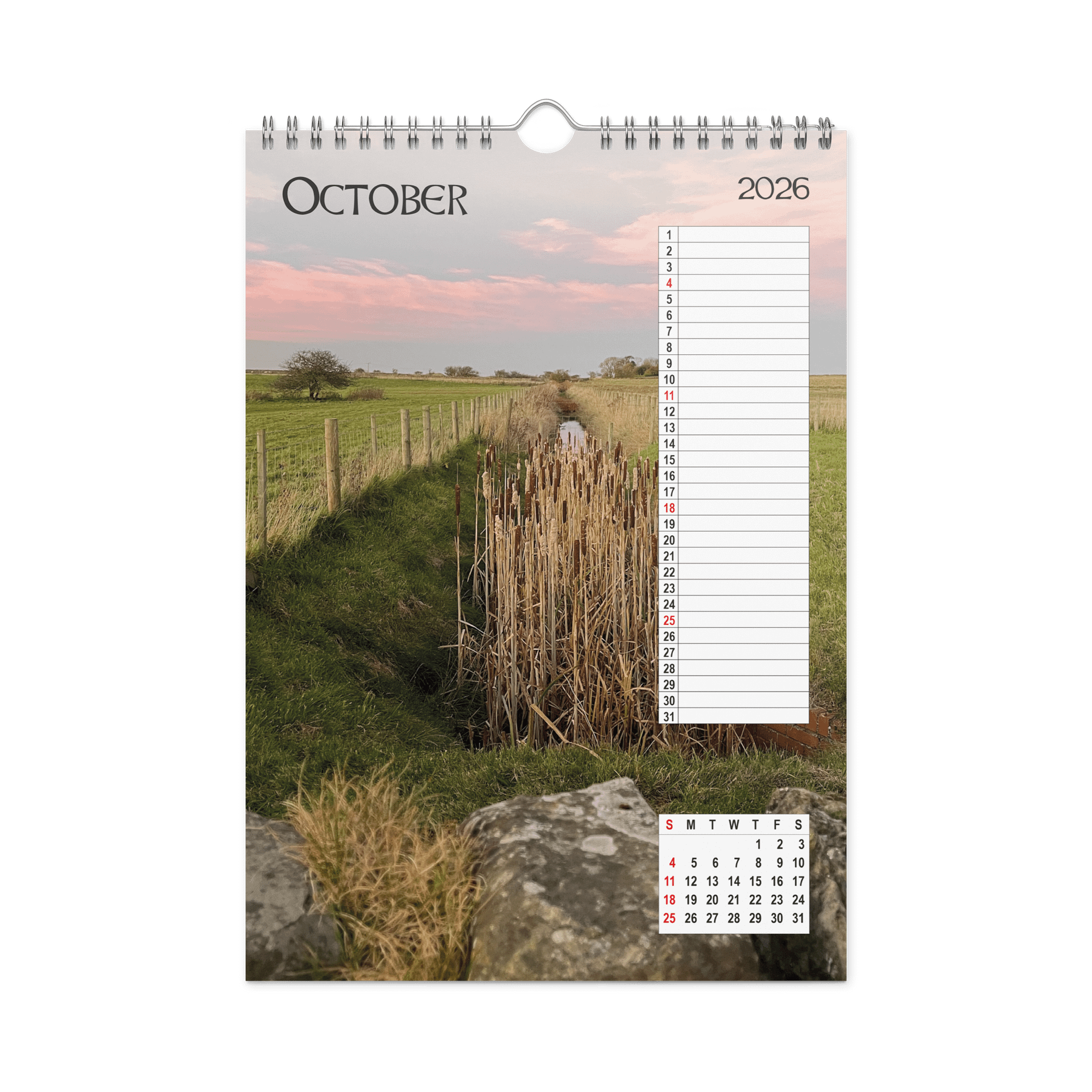 Holy Island Moments 2026 Calendar product image (12)