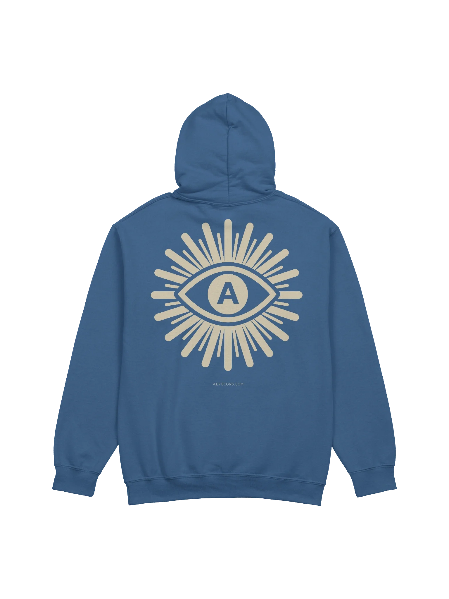 Official Logo of AI™ Burst Hoodie | Dark Colors | AEYECONS™ product image (1)